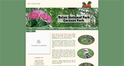 Desktop Screenshot of belaircaravanpark.com.au